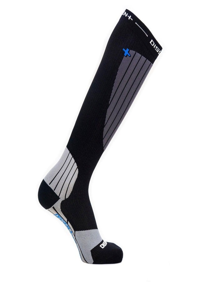 DISSENT Unisex Adults GFX Compression Hybrid Low-Profile High-Performance Ultra-Thin Breathable Padded Over the Calf Backcountry Ski Socks, Medium - Image 2